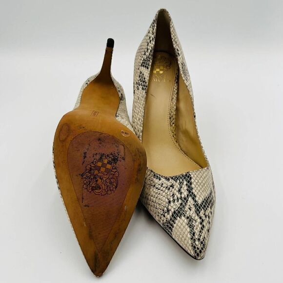 Vince Camuto Snake-Embossed Pumps Women's Shoes Size 11 - Picture 9 of 9